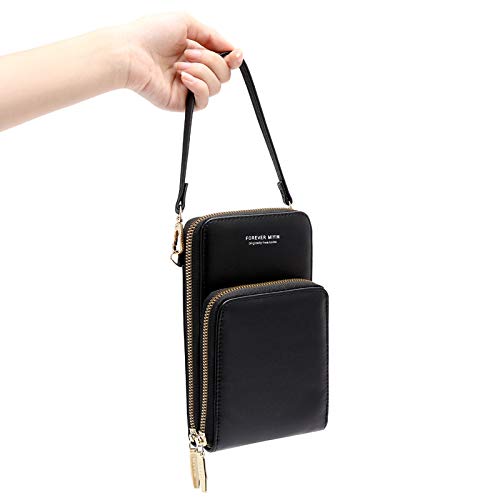 Women's cross body zipper bag